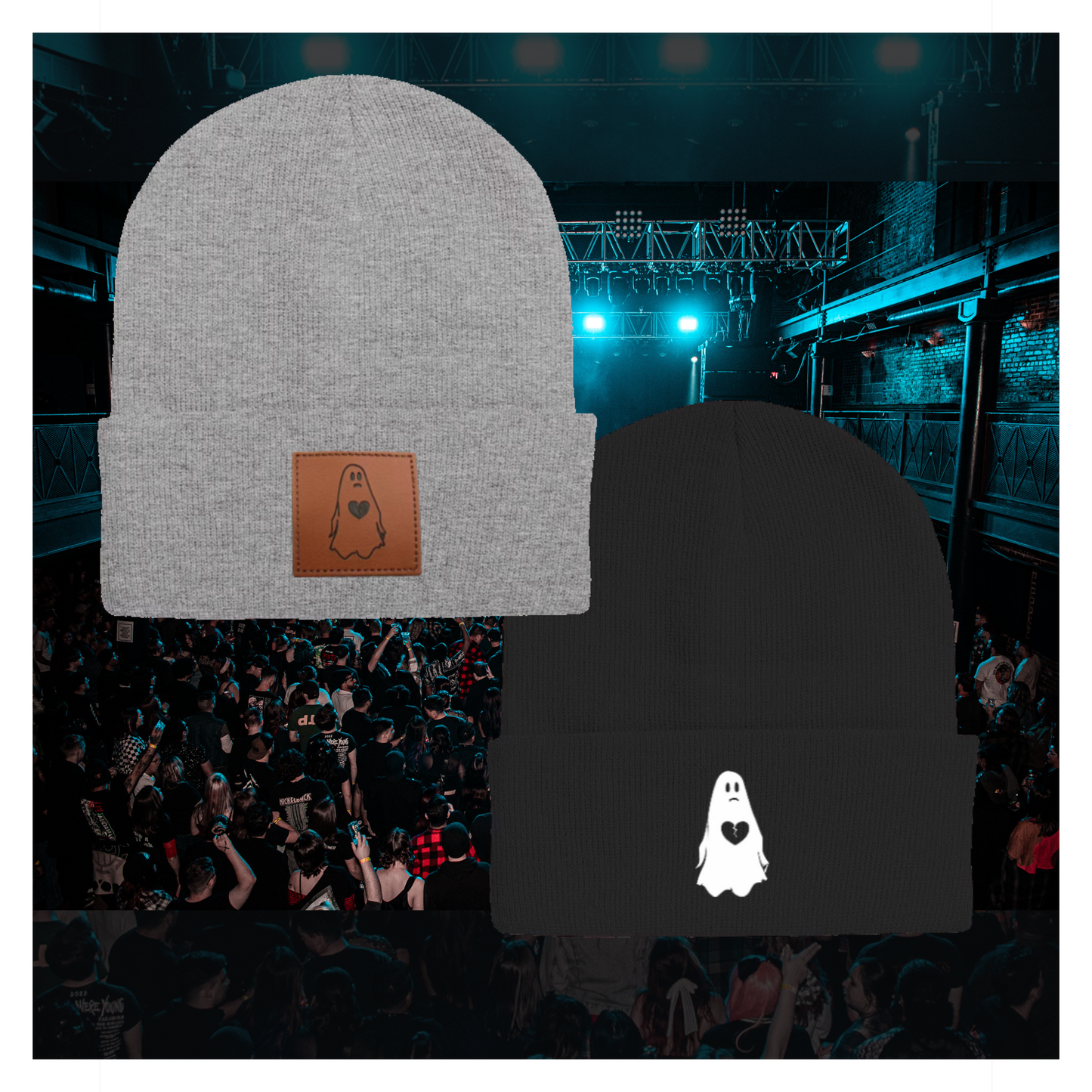 Gerry the Ghost Beanies